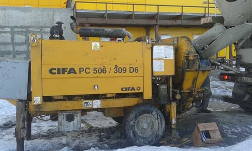 Аренда стационарного бетононасоса Cifa PC 506