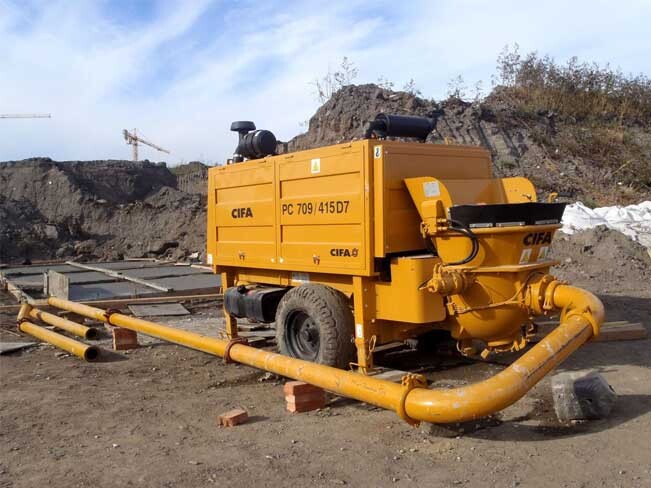 Аренда стационарного бетононасоса Cifa PC 709