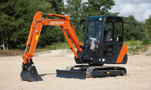 Мини-экскаватор Hitachi ZX27U-3